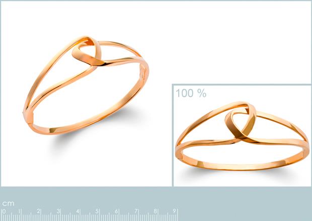 Brazalete Chapado Oro 18k. 3 micras - 9z9100662