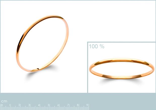Pulsera Aro Chapado Oro 18k. 3 micras - 9z0563462
