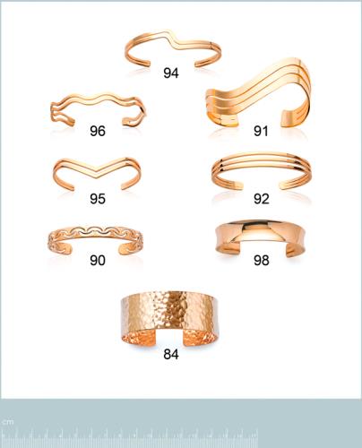 Brazalete Chapado oro 18k. 3 Micras - 9z2010390