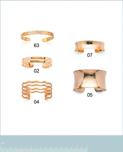 Brazalete Chapado Oro 18k. 3 Micras - 9z2010402