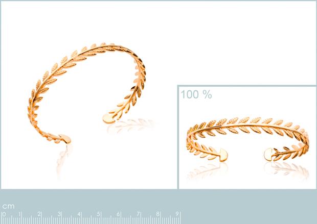 Brazalete Chapado Oro 18k. 3 Micras - 9z2159758