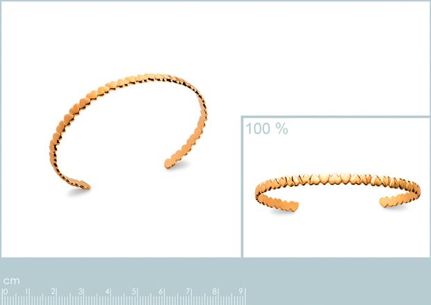 Brazalete Chapado Oro 18k. 3 Micras - 9z2163558