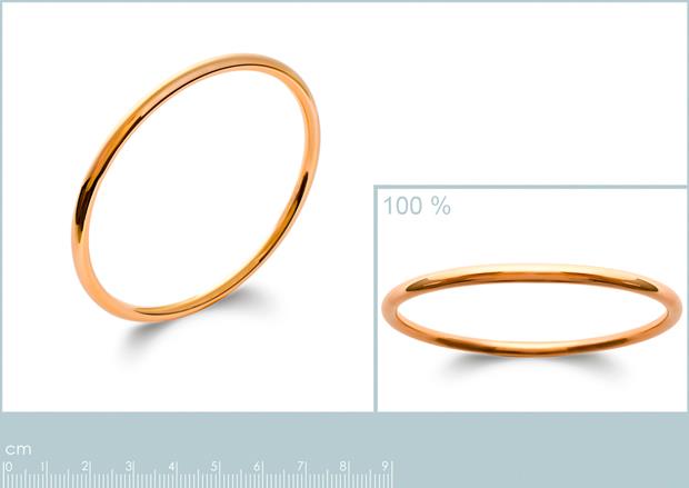 Pulsera Aro Chapado Oro 18k. 3 micras - 9z0554462