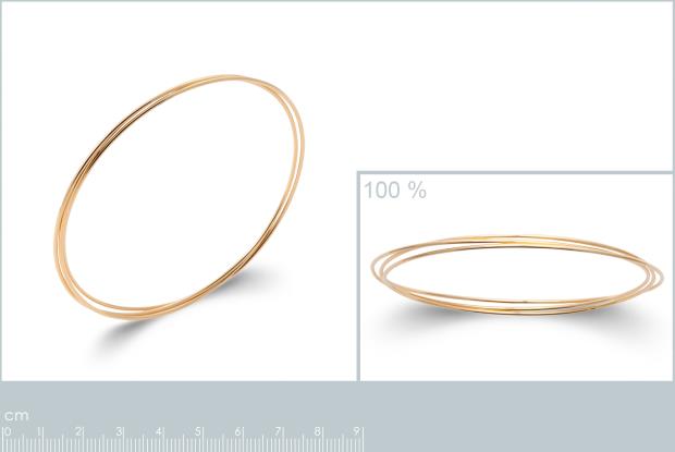 Pulsera Aro Chapado Oro 18k. 3 micras - 9z2185264
