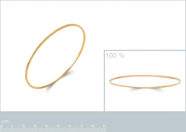 Pulsera Aro Chapado Oro 18k. 3 micras - 9z2187558