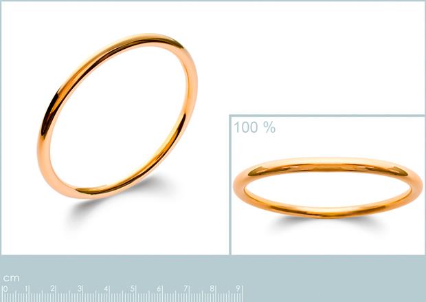 Pulsera Aro Chapado Oro 18k. 3 micras - 9z0559562