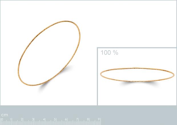 Pulsera Aro Chapado Oro 18k. 3 micras - 9z2188664