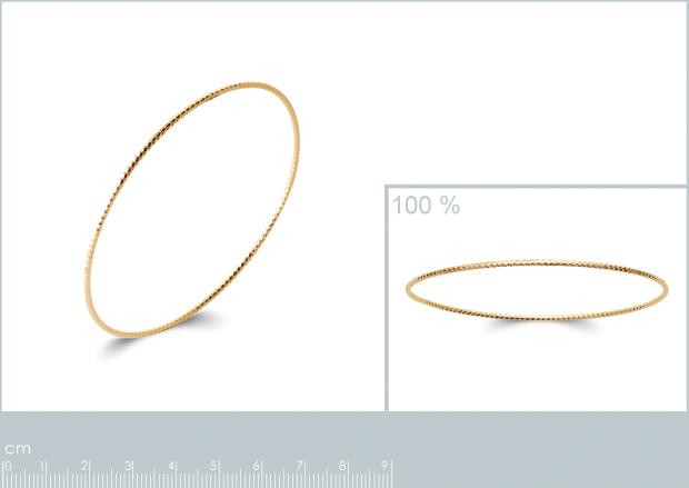 Pulsera Aro Chapado Oro 18k. 3 micras - 9z2188864