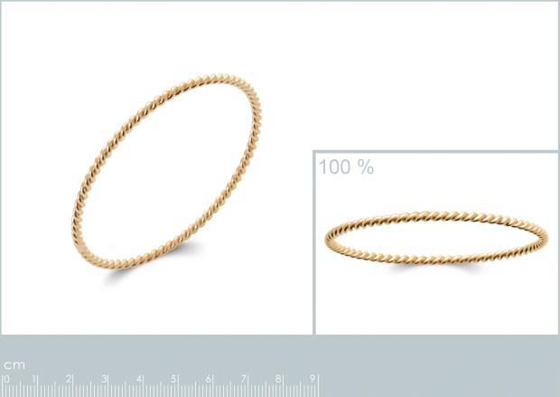 Pulsera Aro Chapado Oro 18k. 3 micras - 9z2189664