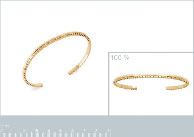 Brazalete Chapado Oro 18k. 3 Micras - 9z2198558