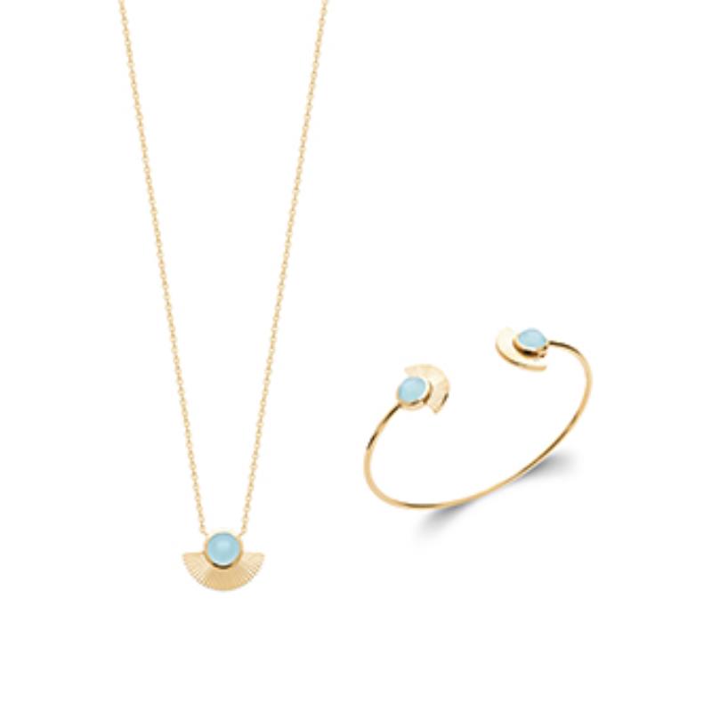 JONC PL-OR 750 3MIC AGATE BLEUE