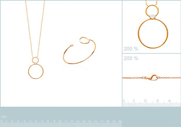 Brazalete Chapado Oro 18k. 3 micras. Circonita - 9z7194258