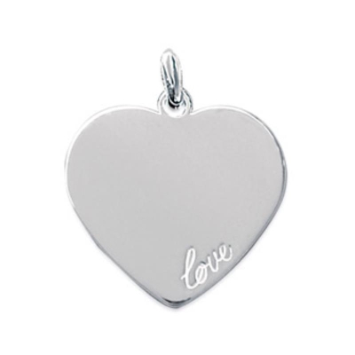 PENDENTIF ARGENT 925 RHODIE