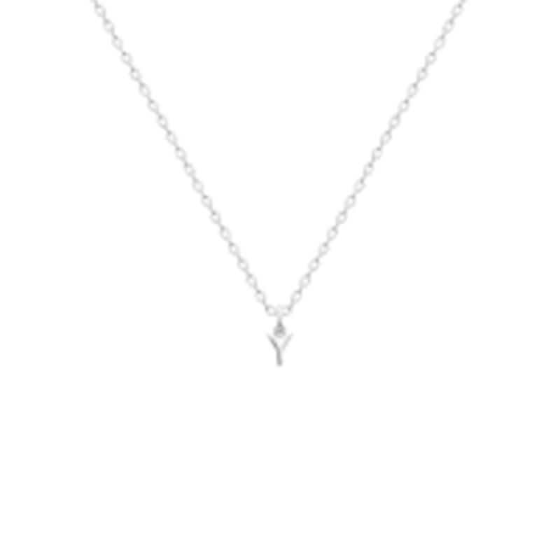 Colgante Letra Y. Plata 925. Rodio - 7z775625