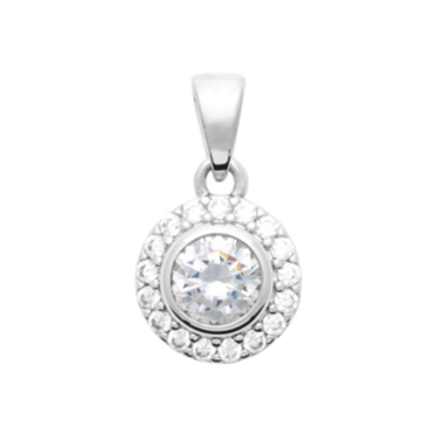 PENDENTIF ARGENT 925 RHODIE OZ
