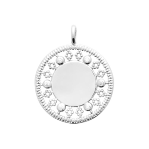 PENDENTIF ARGENT 925 RHODIE OZ