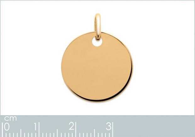 PENDENTIF PL-OR 750 3MIC - 2z8816002