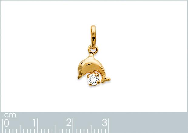 PENDENTIF PL-OR 750 3MIC CRISTAL - 2z4132301