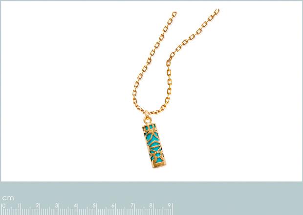 PENDENTIF PL-OR 750 3MIC IMIT. PIERRE - 2z820030