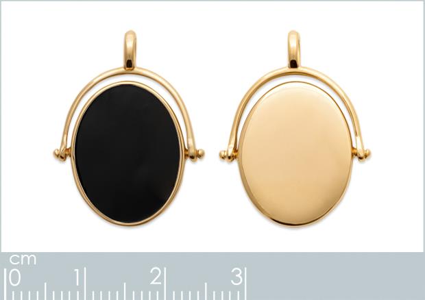 PENDENTIF PL-OR 750 3MIC LAQUE - 2z770907