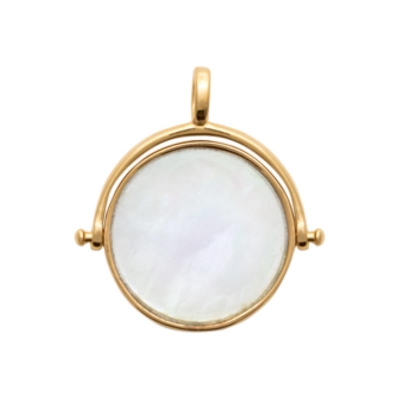 PENDENTIF PL-OR 750 3MIC NACRE
