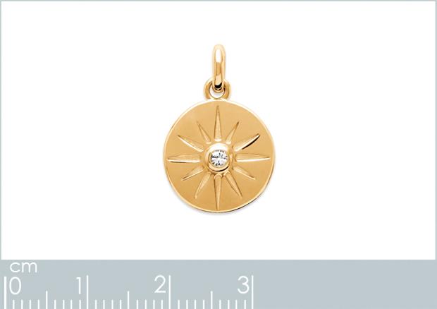 PENDENTIF PL-OR 750 3MIC OZ - 2z766310