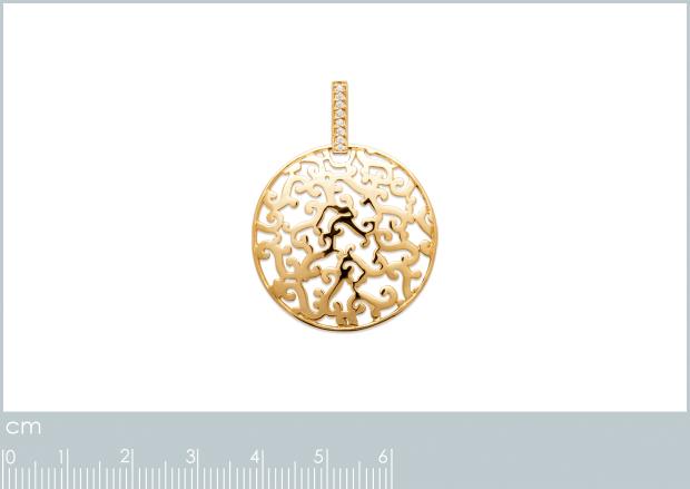 PENDENTIF PL-OR 750 3MIC OZ - 2z860810