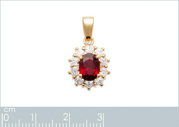 PENDENTIF PL-OR 750 3MIC OZ PS - 2z891220