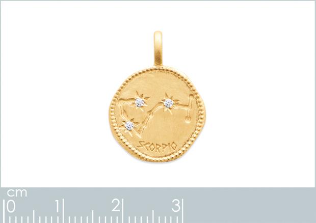 PENDENTIF PL-OR 750 3MIC OZ SCORPION - 2z76871010