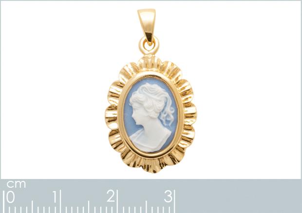 PENDENTIF PL-OR 750 3MIC RESINE - 2z809240