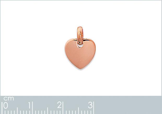 PENDENTIF PL-OR 750 3MIC ROSE - 2z880202