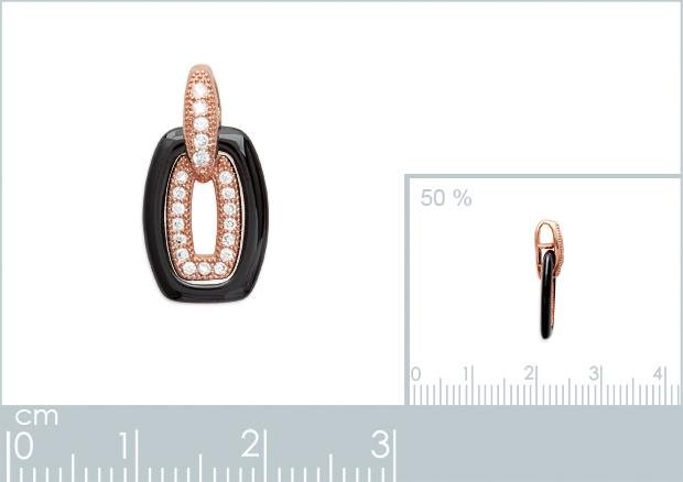 PENDENTIF PL-OR 750 3MIC ROSE OZ MICROSERTI - 2z751107