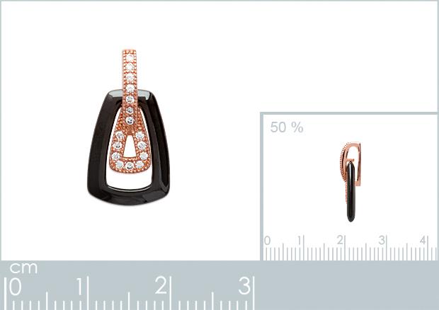 PENDENTIF PL-OR 750 3MIC ROSE OZ MICROSERTI - 2z751007