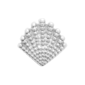 PIERCING ARGENT 925  TIGE TITANE RHODIE