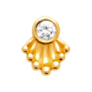 PIERCING PL-OR 750  TIGE TITANE 3MIC OZ