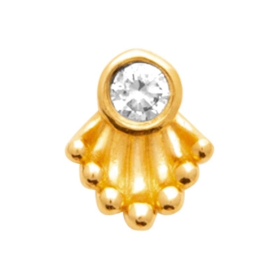 PIERCING PL-OR 750  TIGE TITANE 3MIC OZ