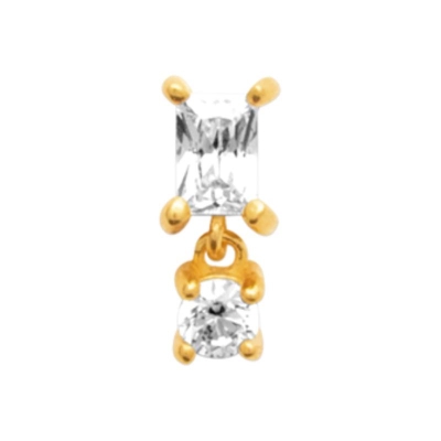 PIERCING PL-OR 750  TIGE TITANE 3MIC OZ