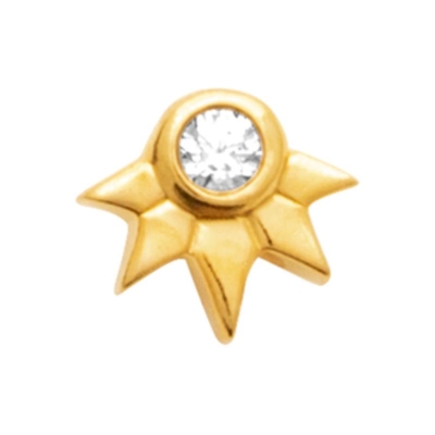 PIERCING PL-OR 750  TIGE TITANE 3MIC OZ