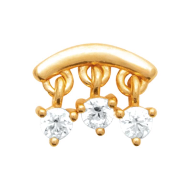 PIERCING PL-OR 750 TIGE TITANE 3MIC OZ